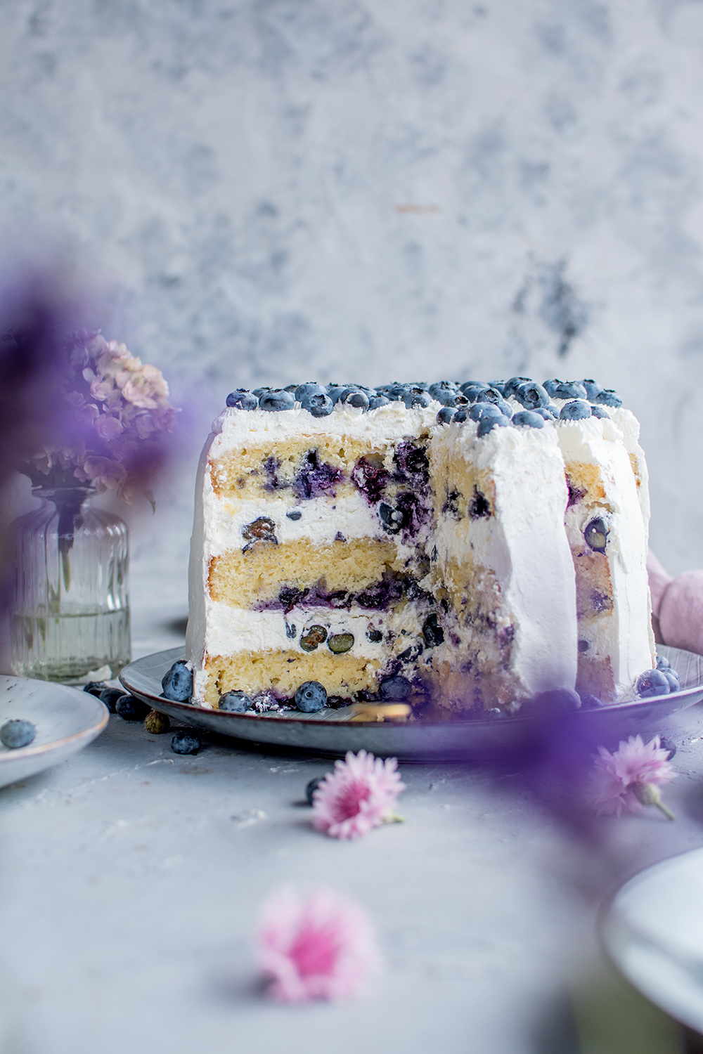 Blaubeer-Zitronen-Torte: ein sommerlicher Geburtstagskuchen ⋆ ...