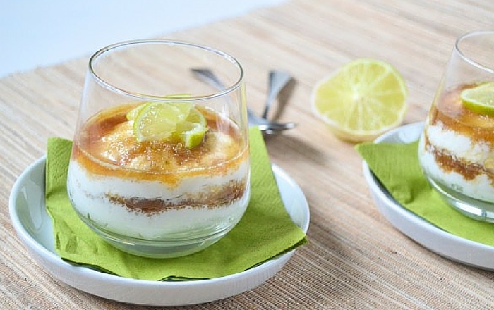 Caipirinha als Dessert - Limetten Joghurtcreme ⋆ Knusperstübchen