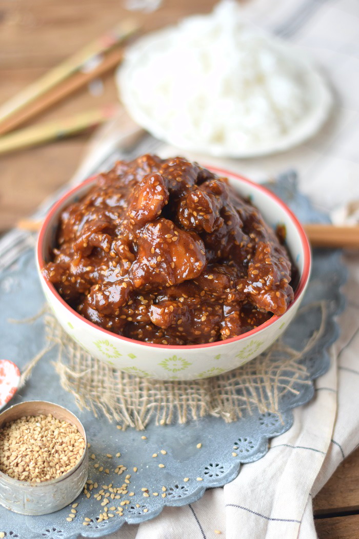 Honig Sesam Hühnchen - Honey Sesame Chicken Recipe (3) ⋆ Knusperstübchen