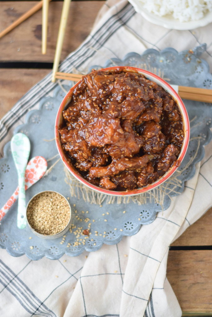 Honig Sesam Hühnchen - Honey Sesame Chicken Recipe #dinner #dinnertime