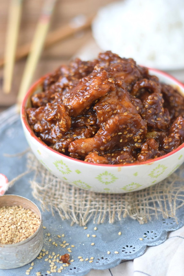 Honig Sesam Hühnchen - Honey Sesame Chicken Recipe (8) ⋆ Knusperstübchen