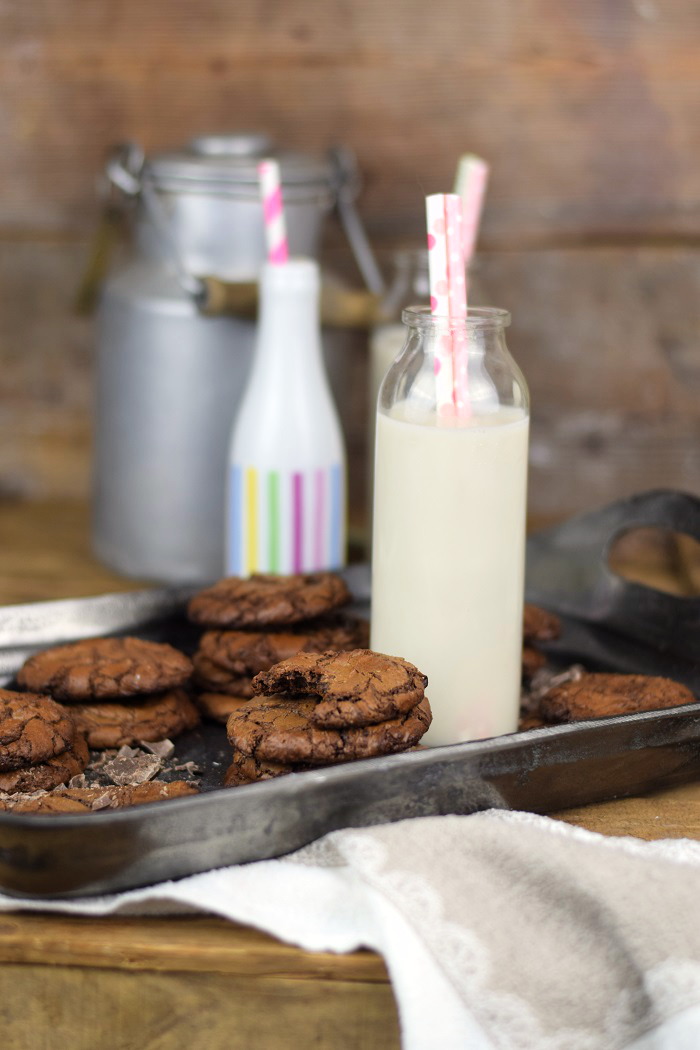 Schokoladige Saftige Brownie Cookies - Chocolate Brownie Cookies (13)