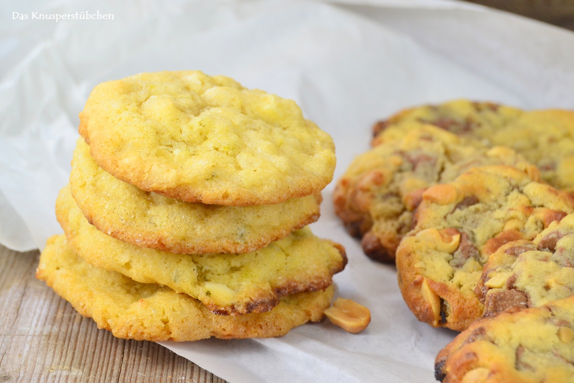 Knusprige Cookies in drei Variationen inklusive Backmischung