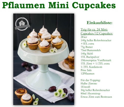 Rezept Mini Cupcakes