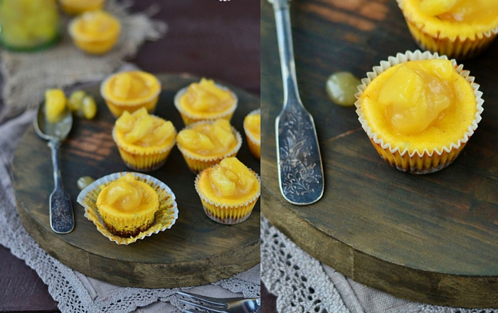 Pumpkin Cheesecake Bites - Kürbis Cheesecake Häppchen