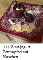 111Zimt-Jogurt Betthupferl mit Kirschen von Ramona