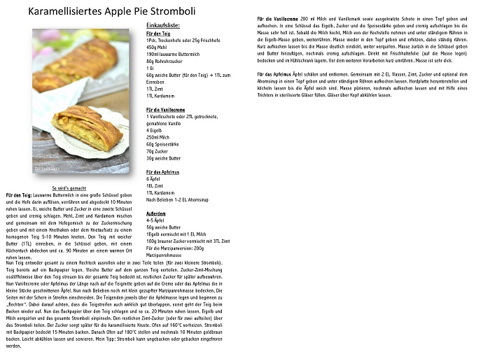 Karamellisiertes Apple Pie Stromboli-001