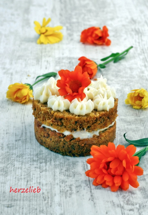 Macadamia Karamell Shortbread Törtchen