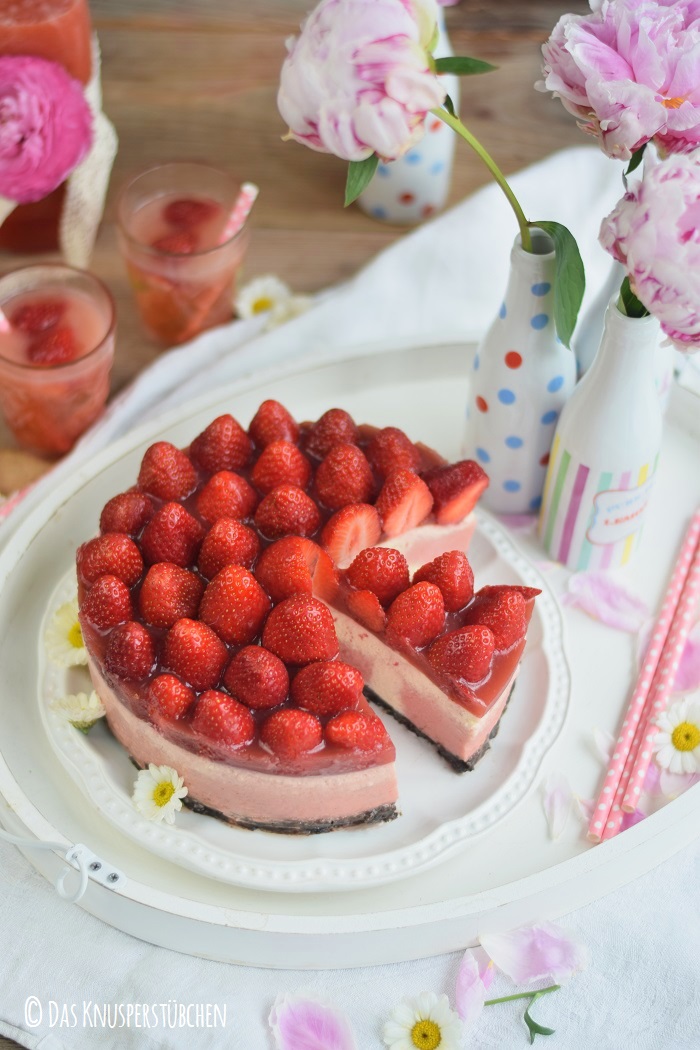 Erdbeer Katamell Cheesecake 19