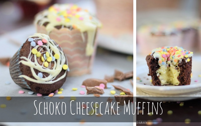Schoko Cheesecake Muffins