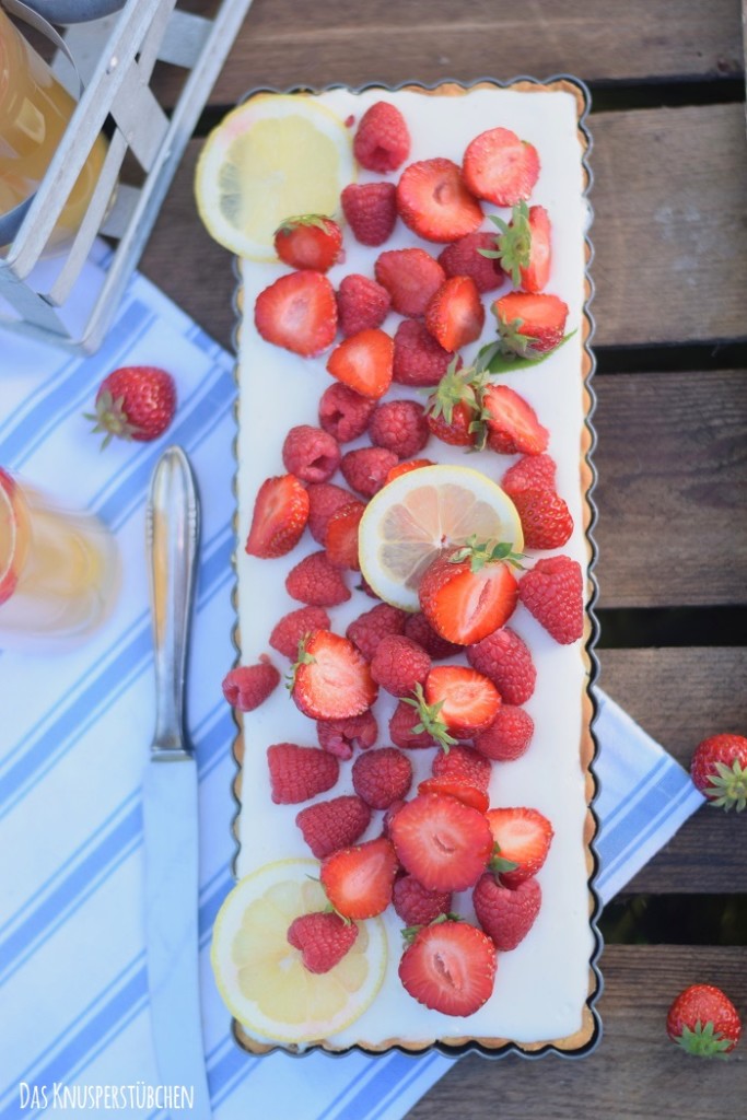 Zitronentarte mit Beeren - Lemon Tart with Berries