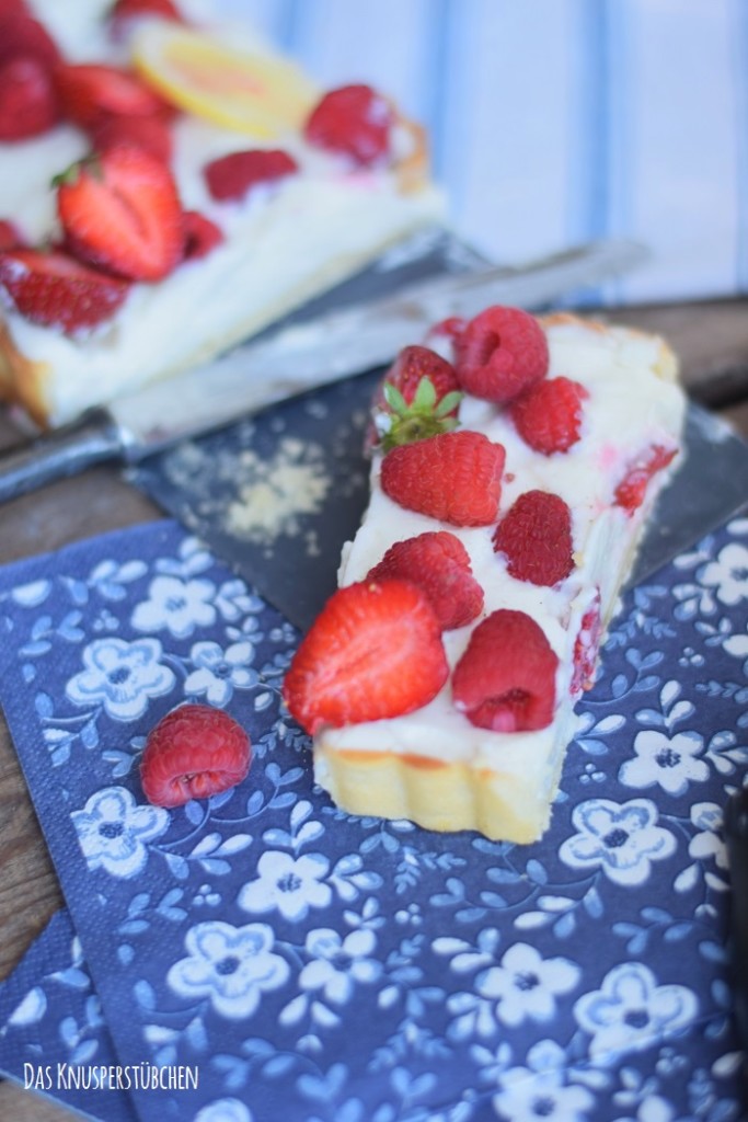Zitronentarte mit Beeren - Lemon Tart with Berries