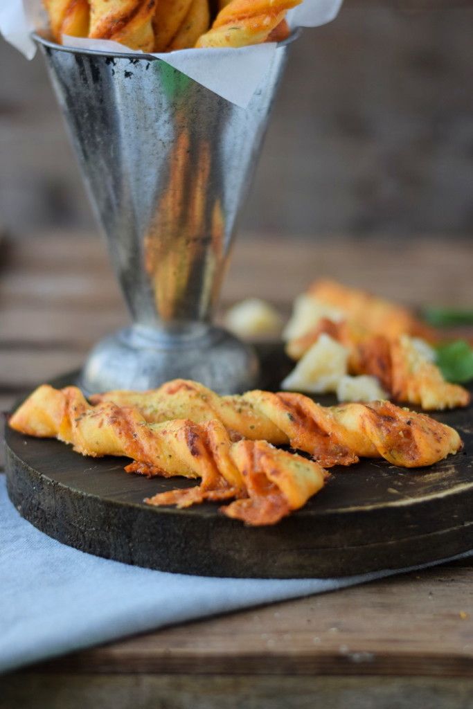 Twisted Pizza Sticks pizza summer sommer grillen bbq