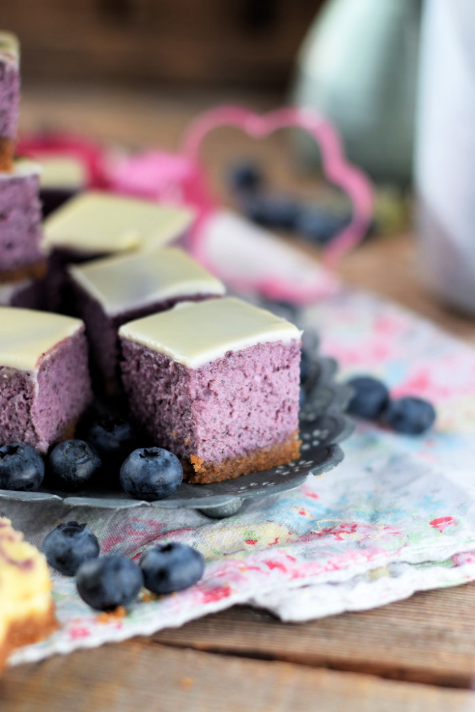 Blueberry Cheesecake - Blaubeer Cheesecake #summer #sommer #blueberries ...