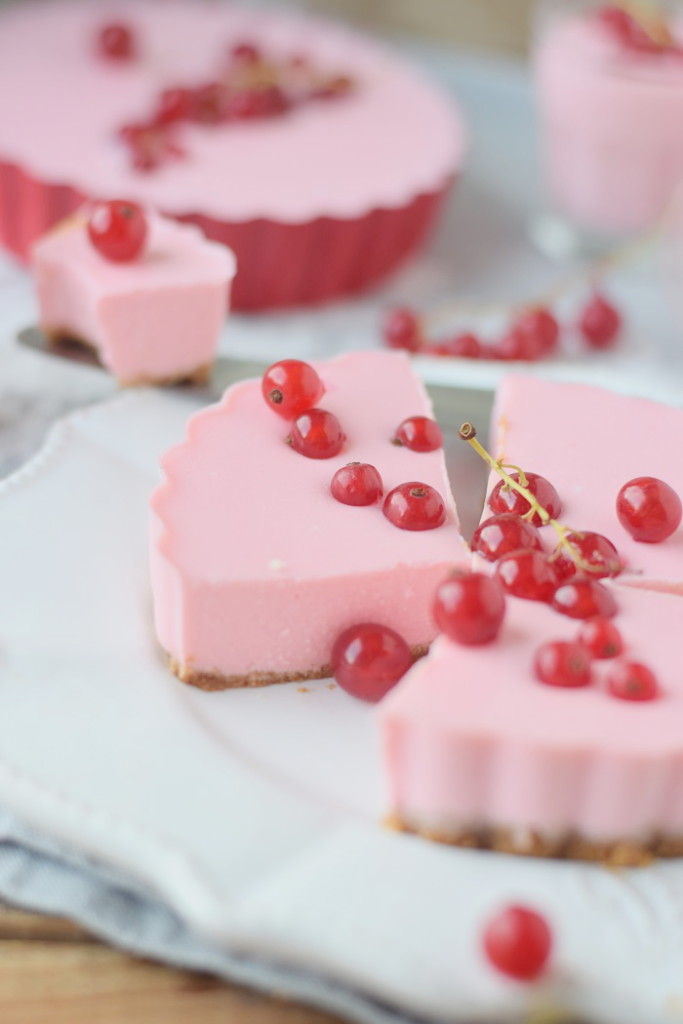 Red currant panna cotta tart - Johannisbeer Panna Cotta Tarte #summer # ...