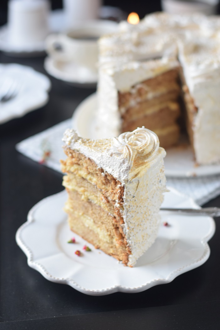 Bratapfel Creme Torte - Baked Appfel Birthday Cake (13)