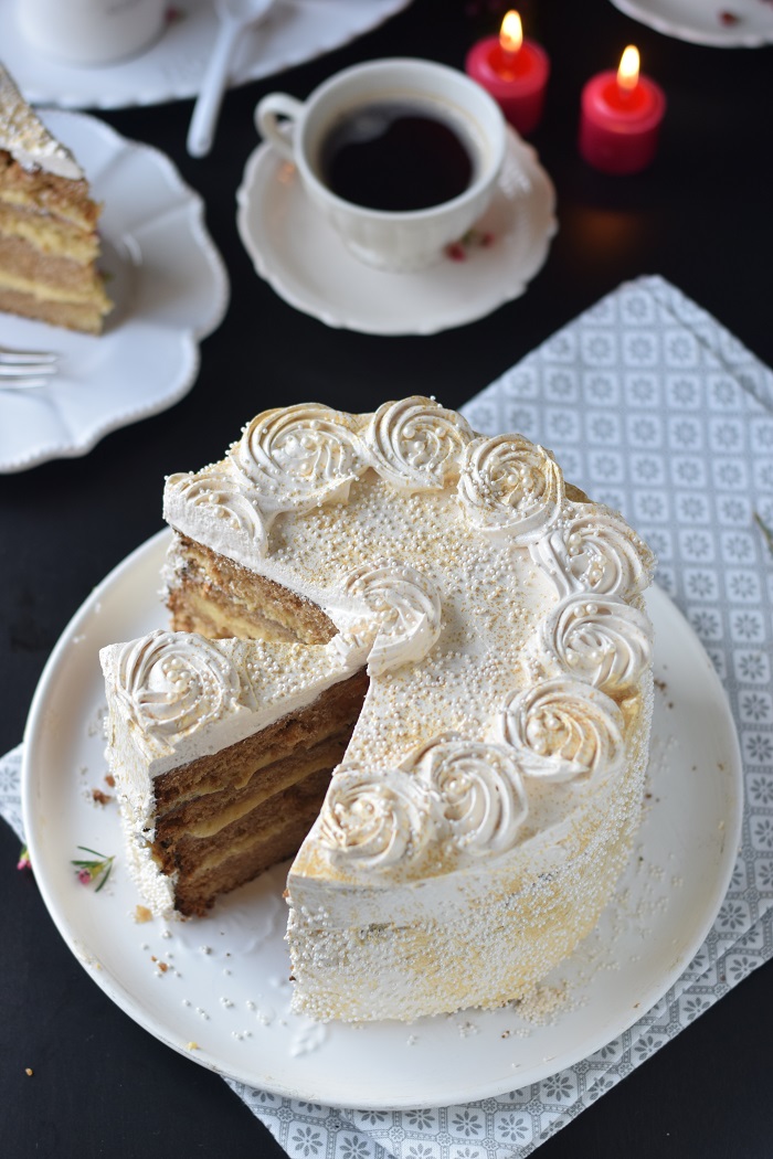 Bratapfel Creme Torte - Baked Appfel Birthday Cake (22)
