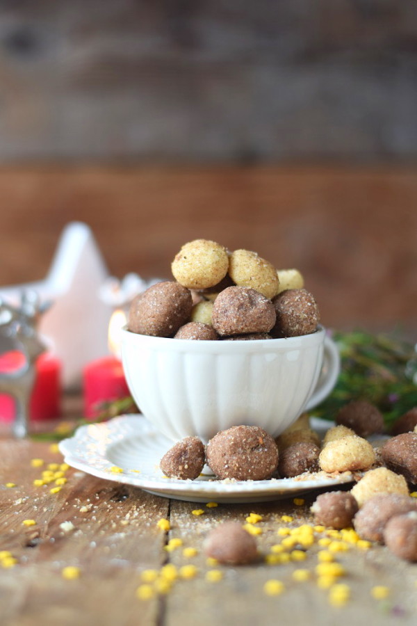 Haselnuss-Zimt-Bällchen &amp; Zimtschnecken - Hazelnut Cinnamon and ...