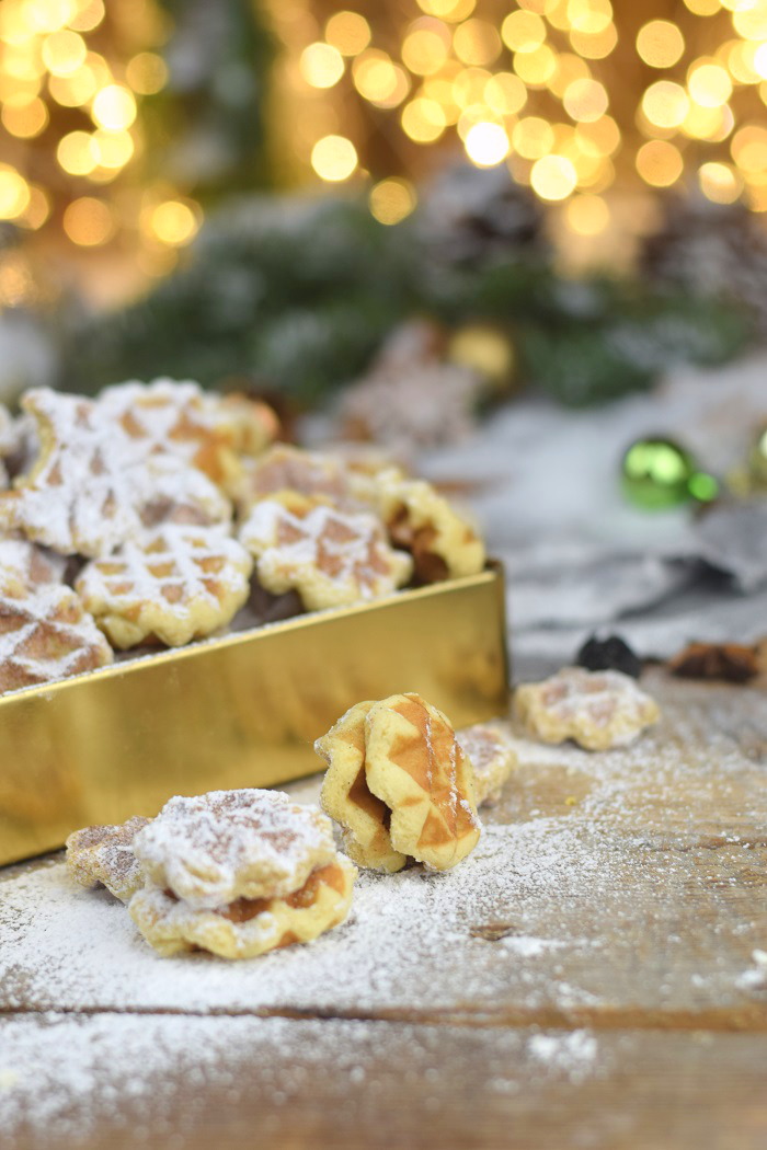 Spekulatius Waffelplaetzchen - Speculoos Waffle Christmas Cookies (23)