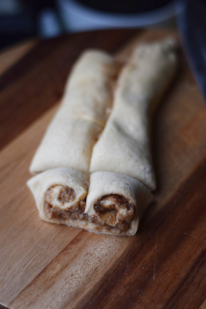 Hefe Zimt Herzen mit Nussfüllung - Cinnamon Nut Heart Rolls
