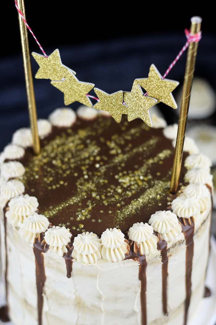 Neujahrstorte - Schoko Kaffee Mokka Torte - Guinnes Cupcakes und Glückskekse mit weisser Schokolade (11)