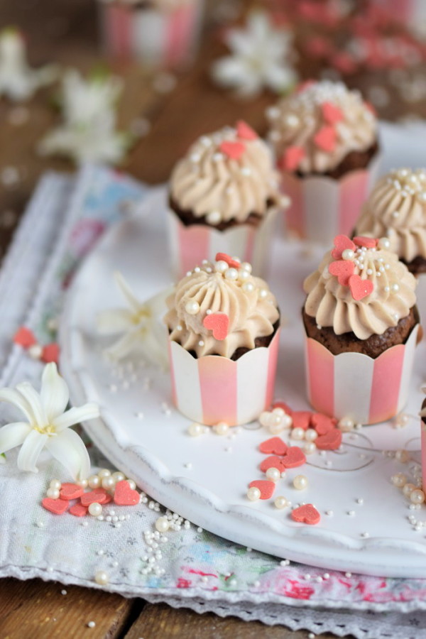 Nus Nougat Cupcakes - Nutella Cupcakes