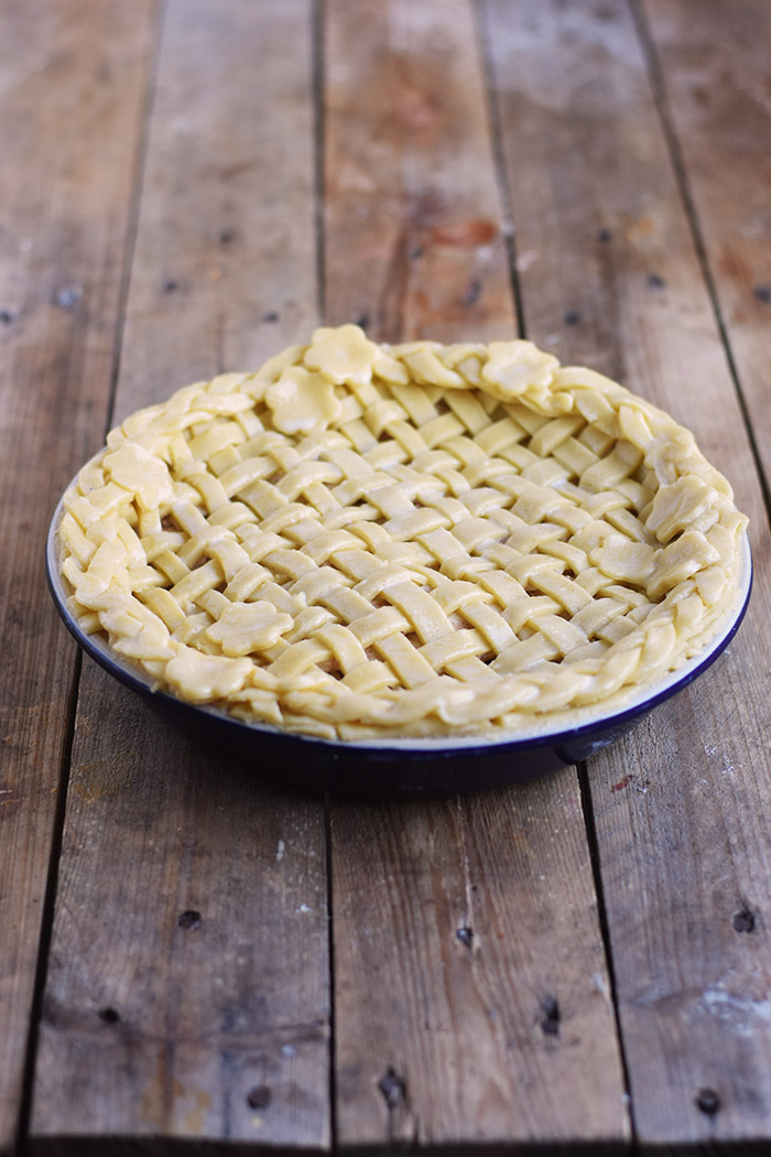 Lattice Apple Pie - Apfelkuchen mit knuspriger Gitter Decke (11) ⋆ ...