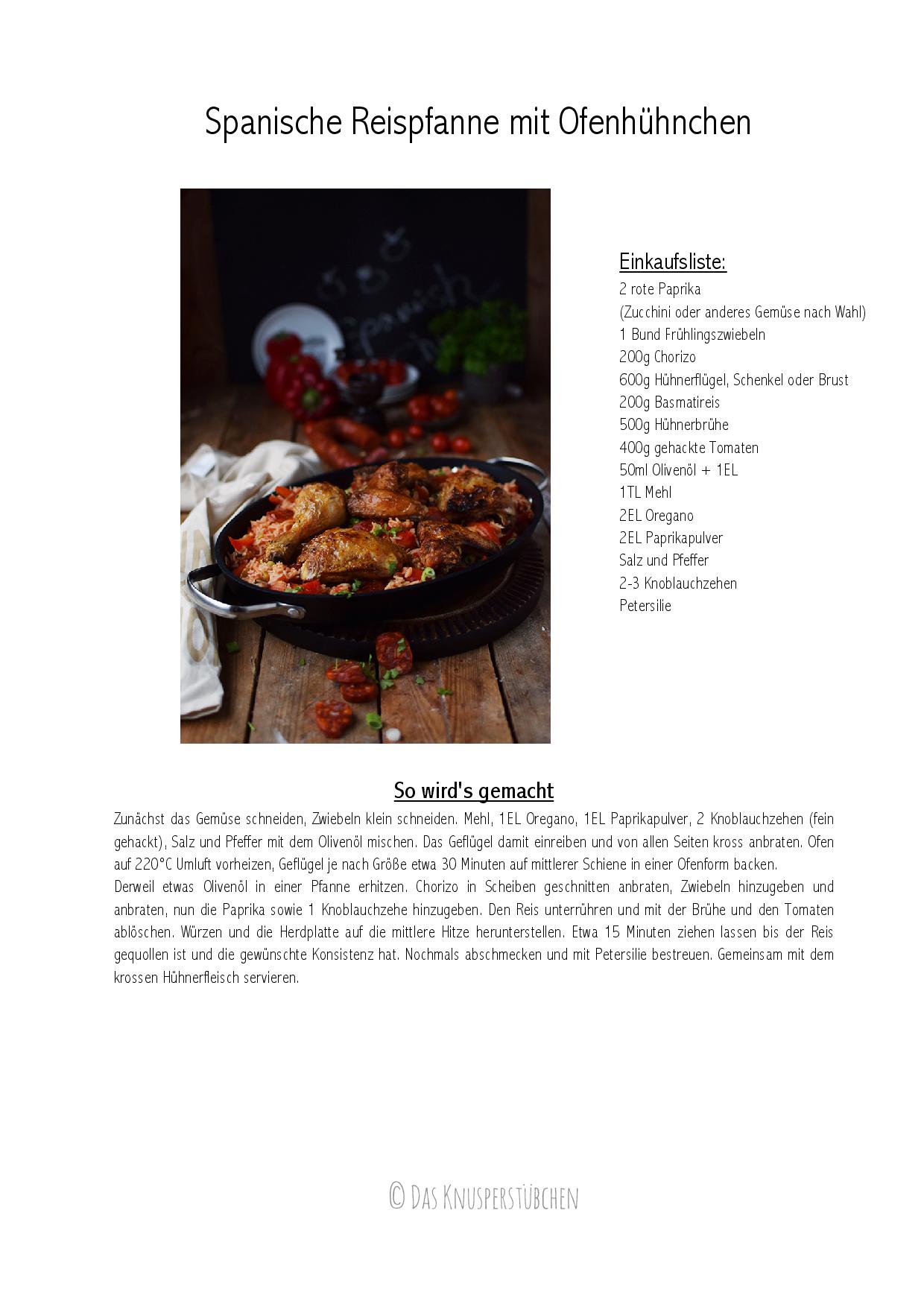 Spanish Chicken - Spanische Reispfanne-001