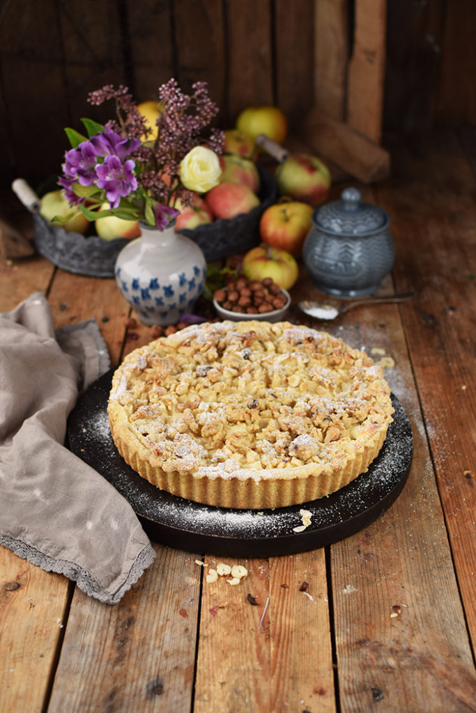 Apfel Streusel Kuchen - Apple Crumble Cake
