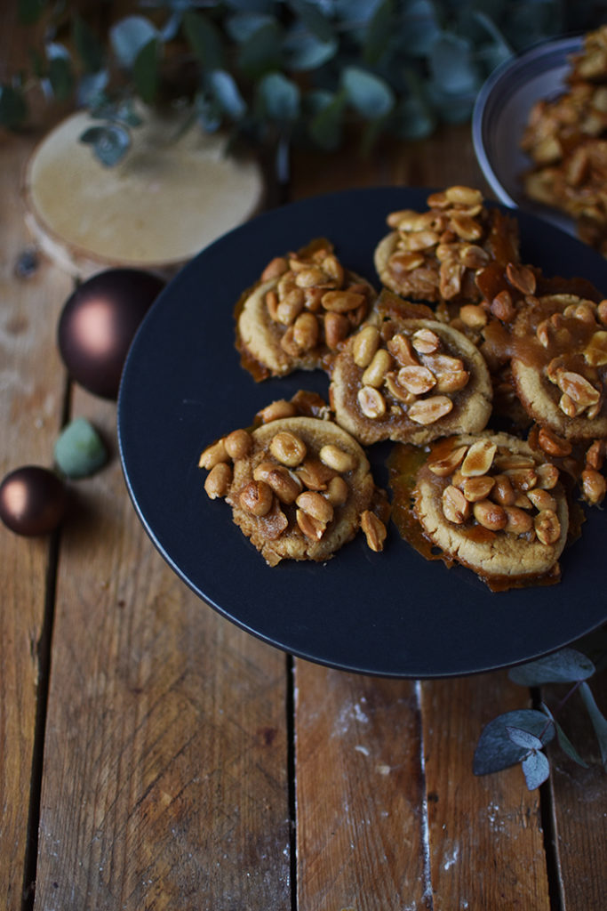 Erdnuss Karamell Plätzchen: 23. Türchen ⋆ Knusperstübchen