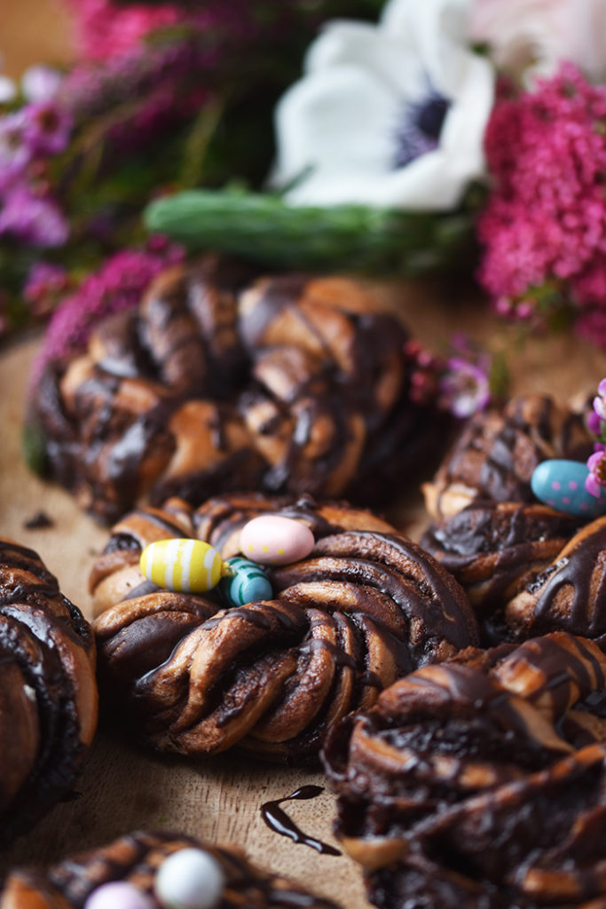 Schoko-Hefe-Nester: Eine Osterleckerei ⋆ Knusperstübchen