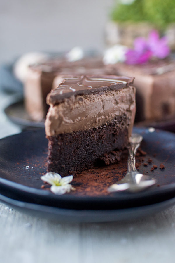 Brownie-Schoko-Mousse-Torte