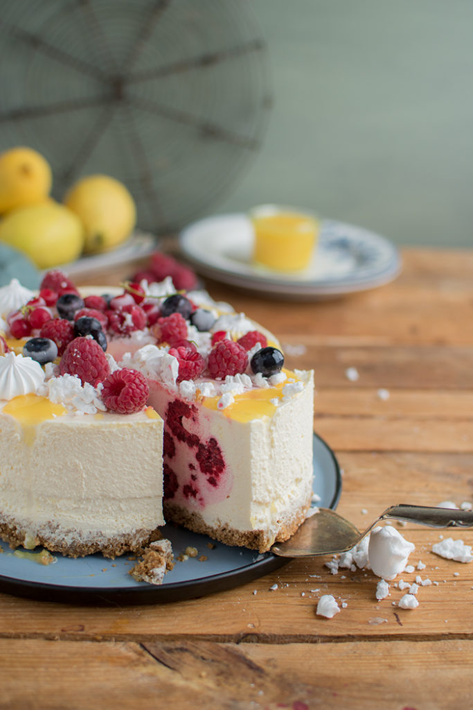 Eton Mess Cheesecake Mit Lemon Curd Und Meine Grüne Liebe ⋆ Knusperstübchen