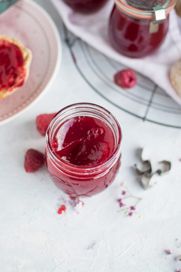 Himbeer Maracuja Marmelade Mit Apfelpektin Gekocht ⋆ Knusperstübchen