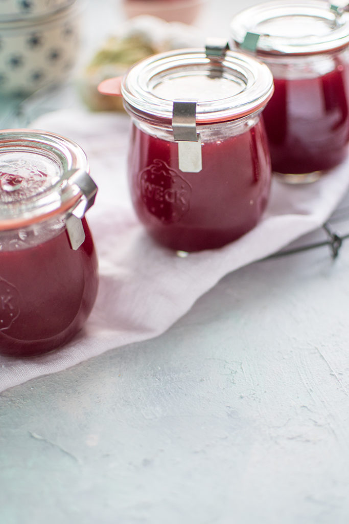 Himbeer-Maracuja-Marmelade – mit Apfelpektin gekocht ⋆ Knusperstübchen