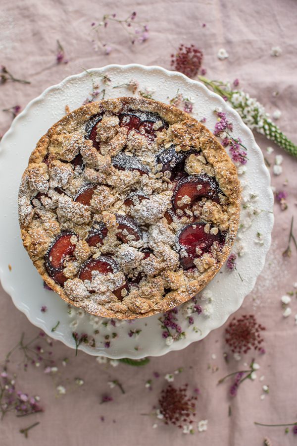 Pflaumen-Streusel-Joghurt-Kuchen und die Knuspersommer-Zusammenfassung ...