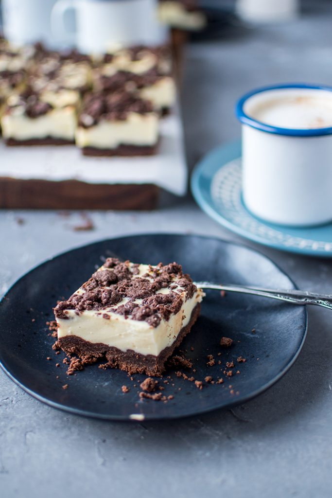 Quarkkuchen mit Schokostreuseln vom Blech &amp; Zimt-Schoko-Mokka ⋆ ...