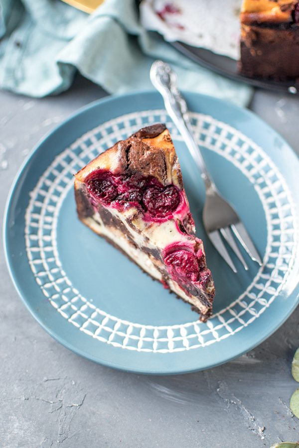 BrownieQuarkKirschkuchen Ein Upgrade für die Donauwelle ⋆