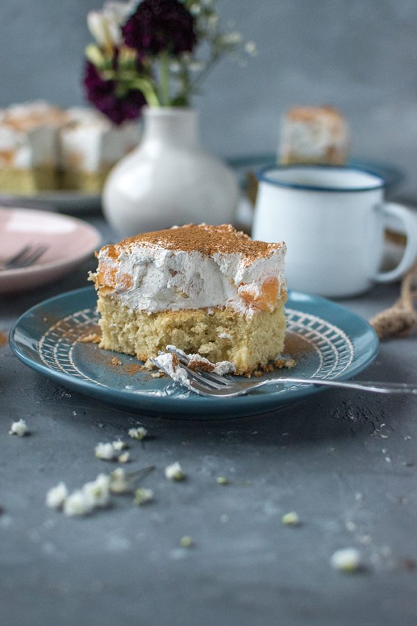 Fantakuchen mit Pfirsich: ein Familienklassiker ⋆ Knusperstübchen