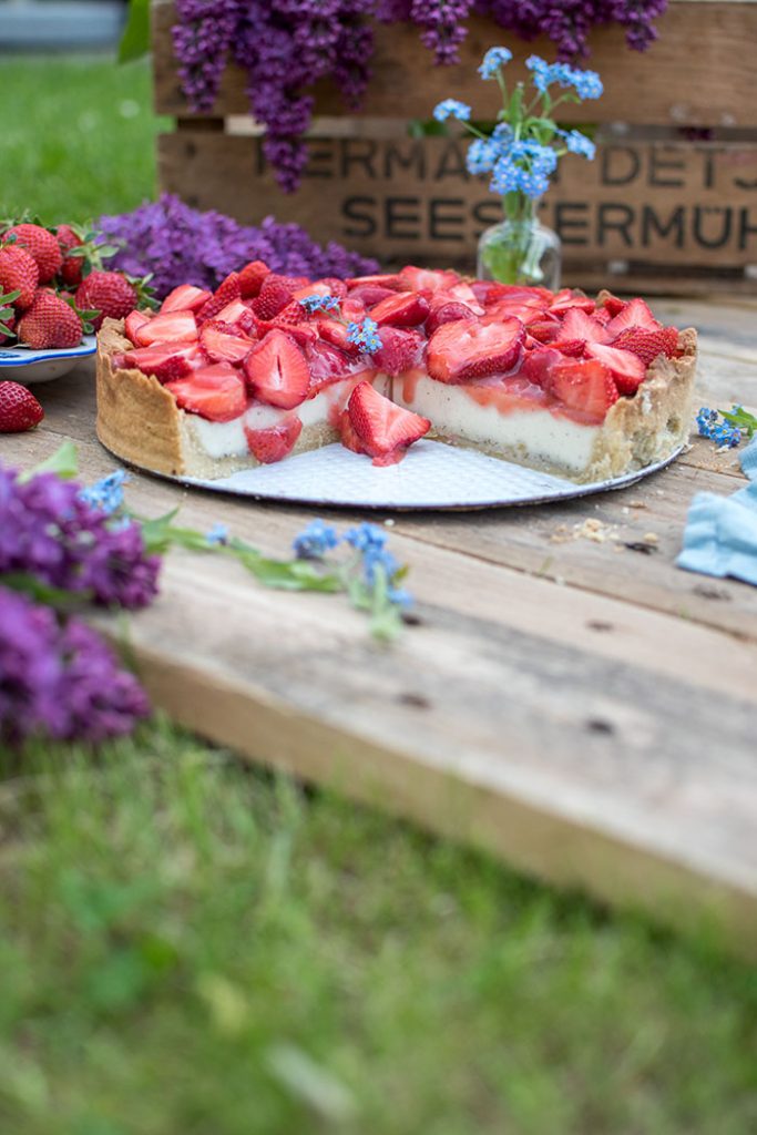 Erdbeertorte mit Vanillecreme: Ein Familienliebling ⋆ Knusperstübchen