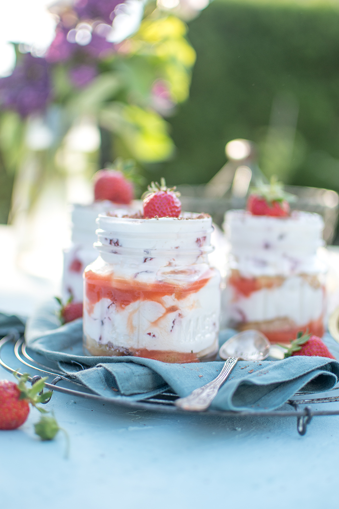 Erdbeer-Joghurt-Tiramisu Sommer Dessert (17) ⋆ Knusperstübchen