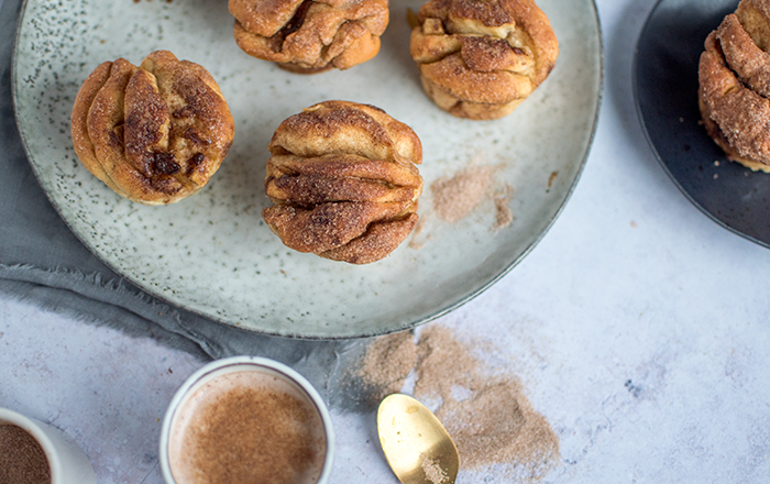 Apfel-Zimt-Pull-Apart-Muffins: Frohe Weihnachten