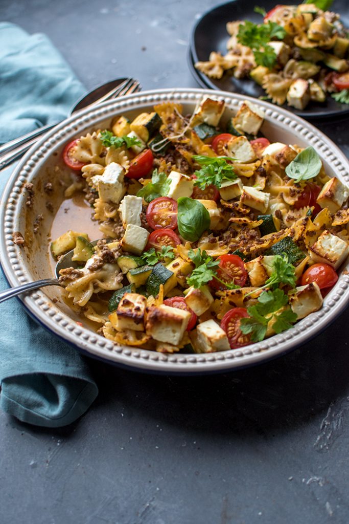 Griechische Ofenpasta mit Feta (5) ⋆ Knusperstübchen