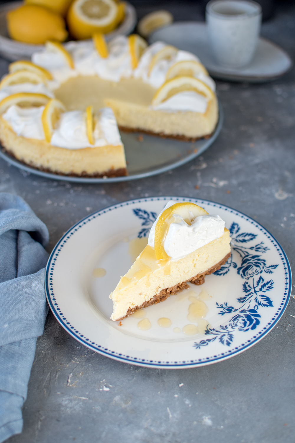 Zitronen Cheesecake: Cremig und erfrischend ⋆ Knusperstübchen