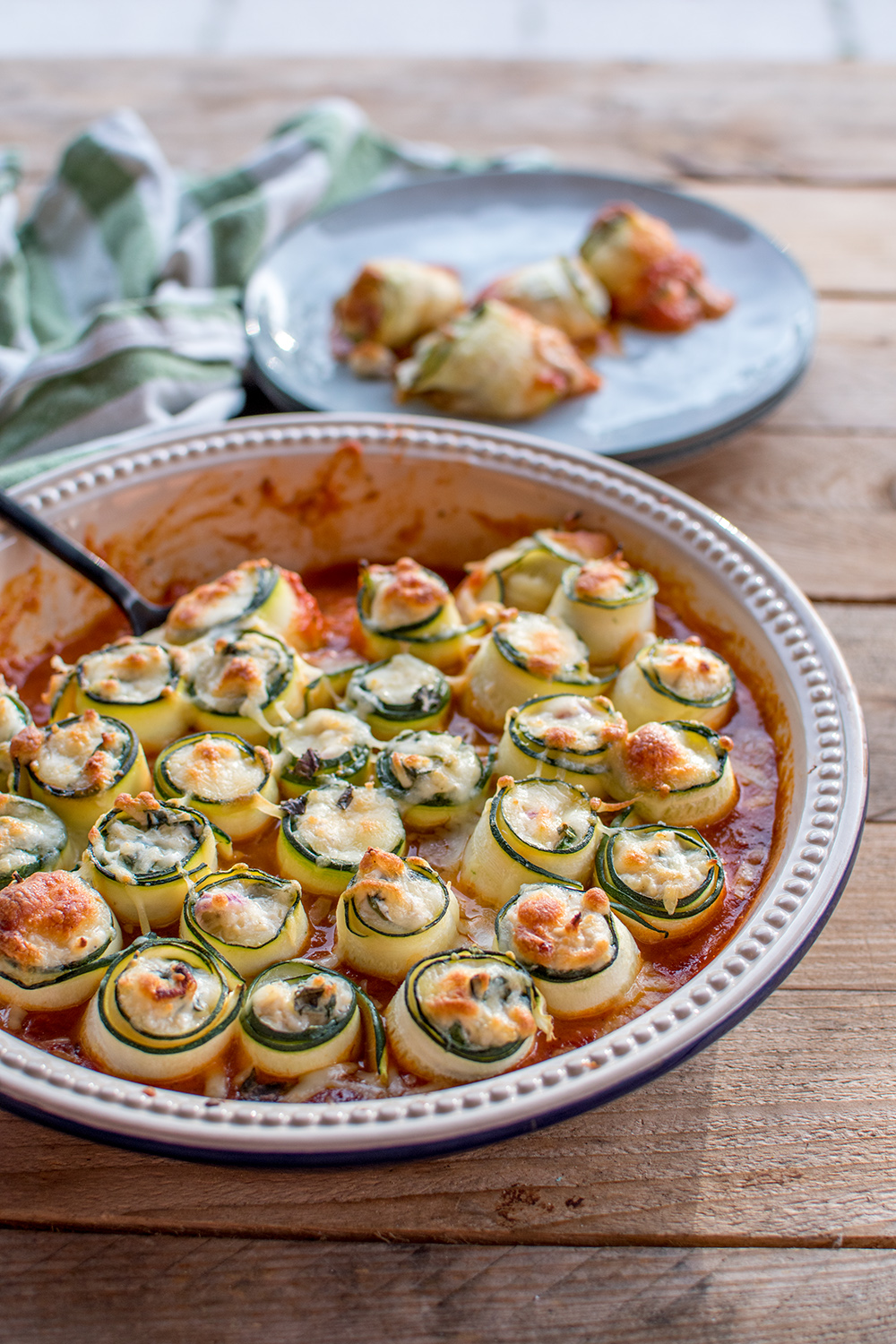 Lasagne Spinat Zucchini Roellchen Cannelloni (20) ⋆ Knusperstübchen