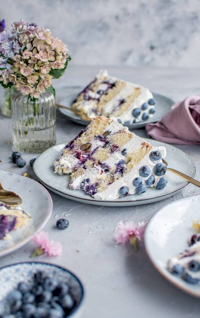 Blaubeer-Zitronen-Torte: ein sommerlicher Geburtstagskuchen ⋆ ...