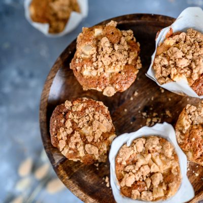 Muffins mit Bratapfel: Süßes Kuchenglück