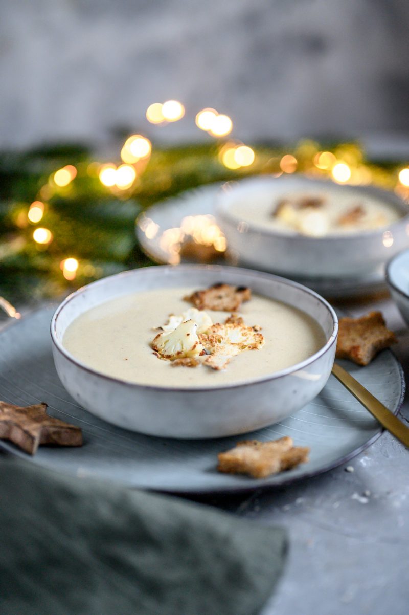 Blumenkohl-Kokos-Suppe ⋆ Knusperstübchen