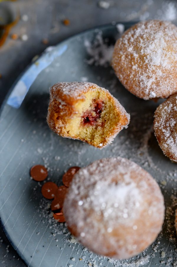 Muffnuts - Muffin Berliner - Muffin Dounts filled with Jam