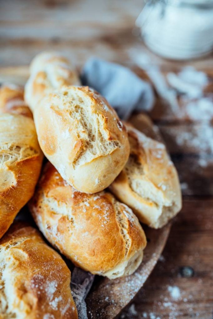 Baguette Broetchen ohne Kneten ueber NachtDSC_6763 ⋆ Knusperstübchen